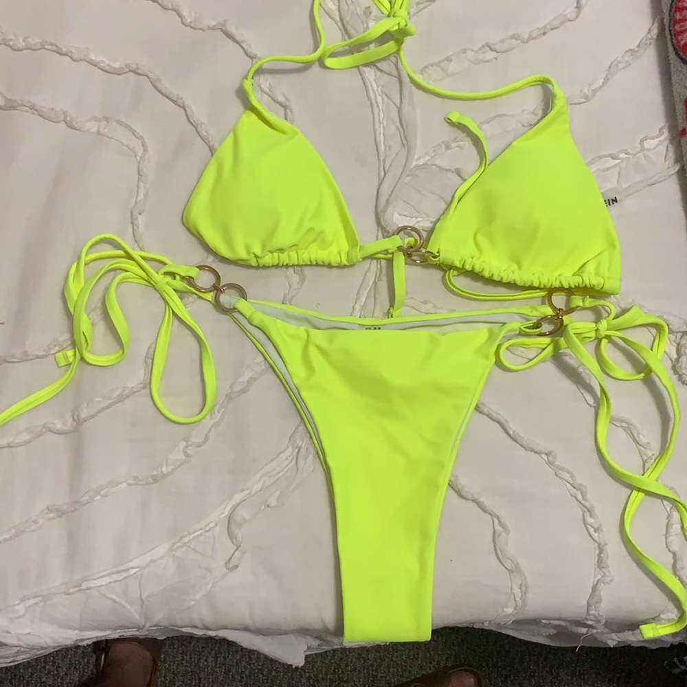 Neon swimsuit